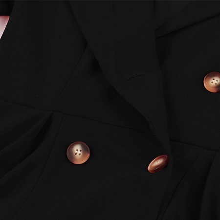 Sort blazer kjole